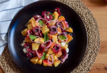 Stone Fruit Summer Salad